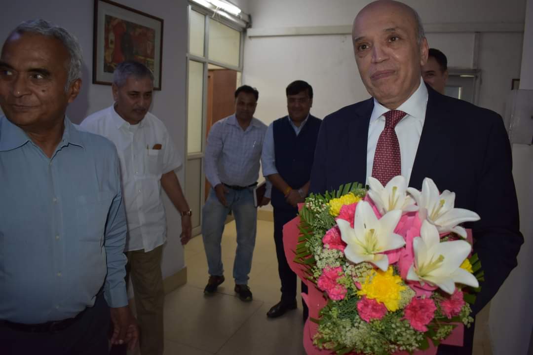 H. E. Mr. Abderrahmane BENGUERRAH, Ambassador of Algeria to India and Mr. Adel Bouda, Minister Counsellor and Deputy Head of Mission, visited Indian Council of Historical Research on Thursday (26 May 2022) .

