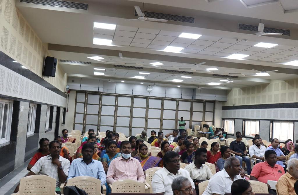Chennai Chapter: Paying respect to our Unsung Hero of Bharat South. wonderful, inquisitive and interactive audience. On 16 October 2022